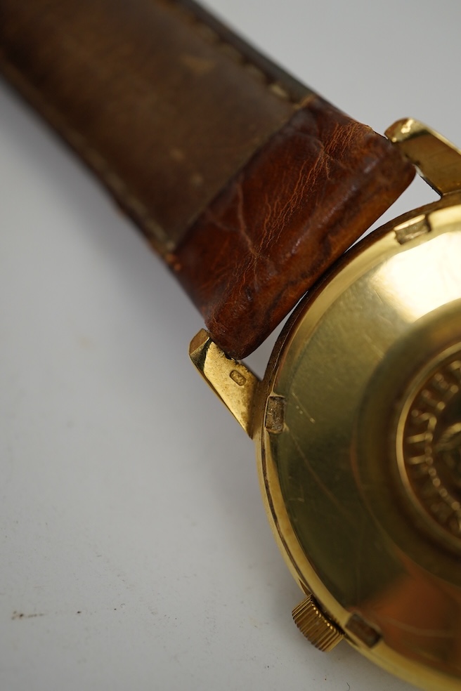 A gentleman's 1960's 18ct gold Omega Seamaster Automatic wrist watch